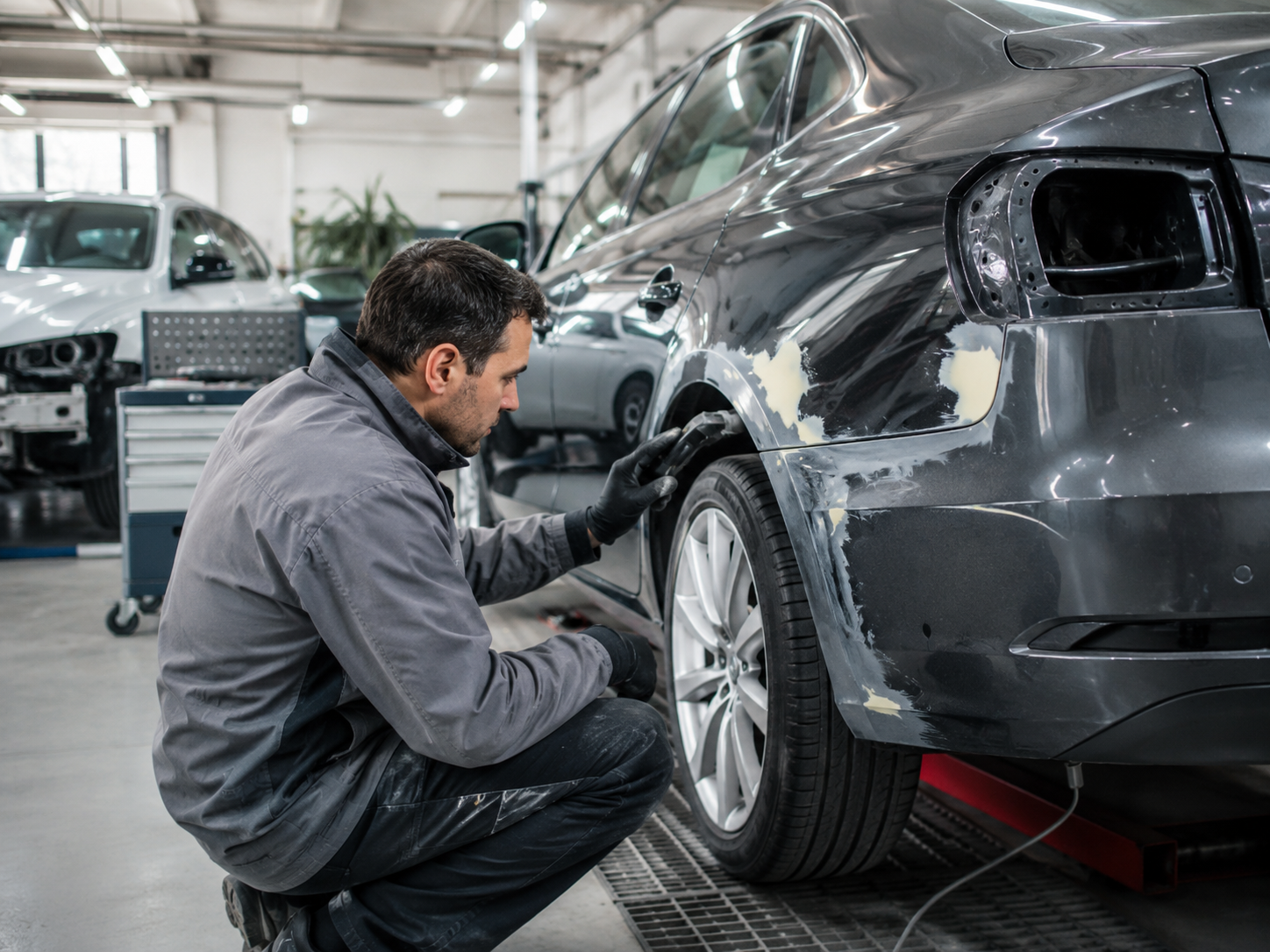 Carrozzeria auto: quando intervenire su urti, graffi e verniciatura