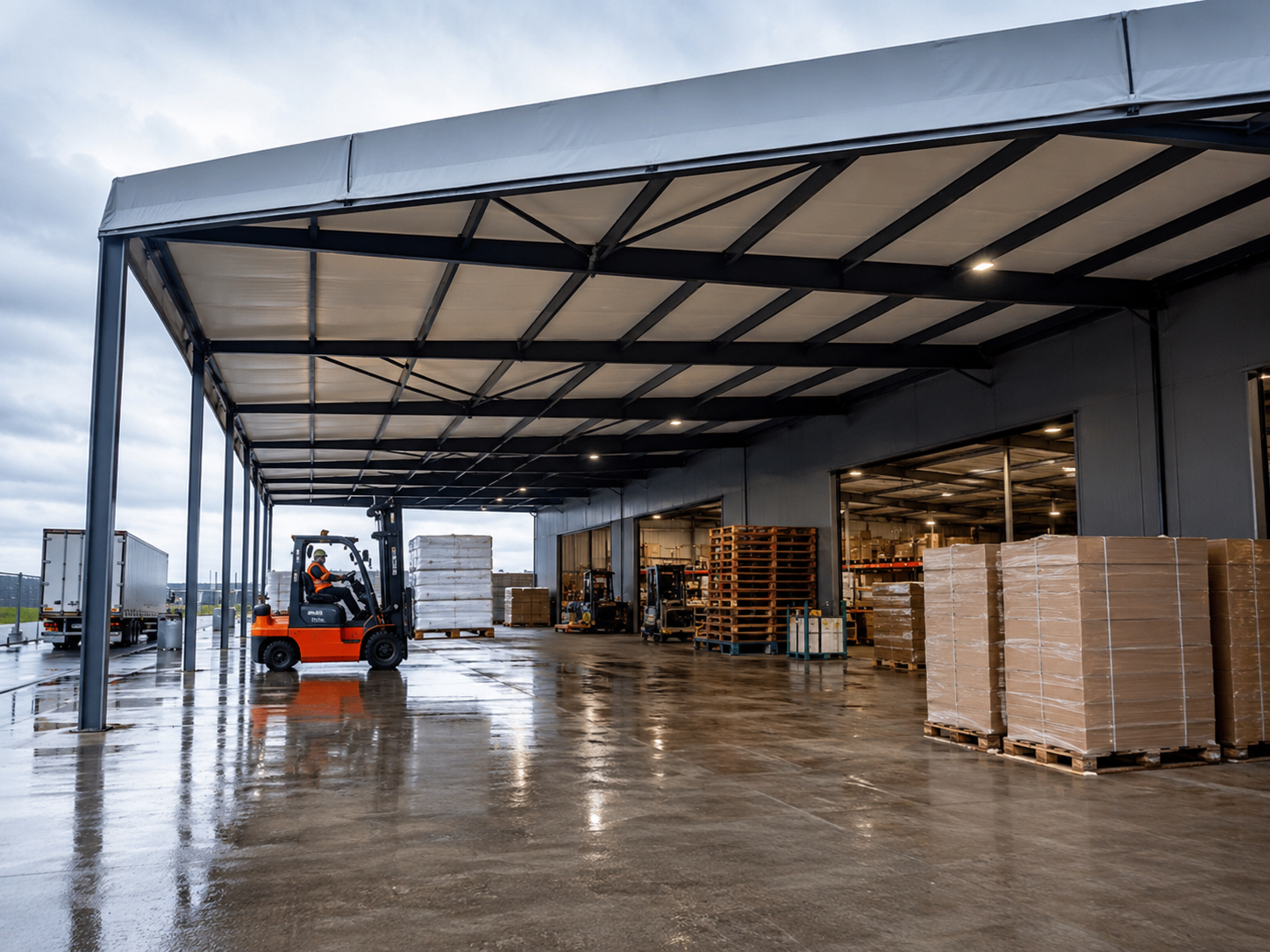 Coperture industriali e ROI logistico: spazio, flussi e produttività