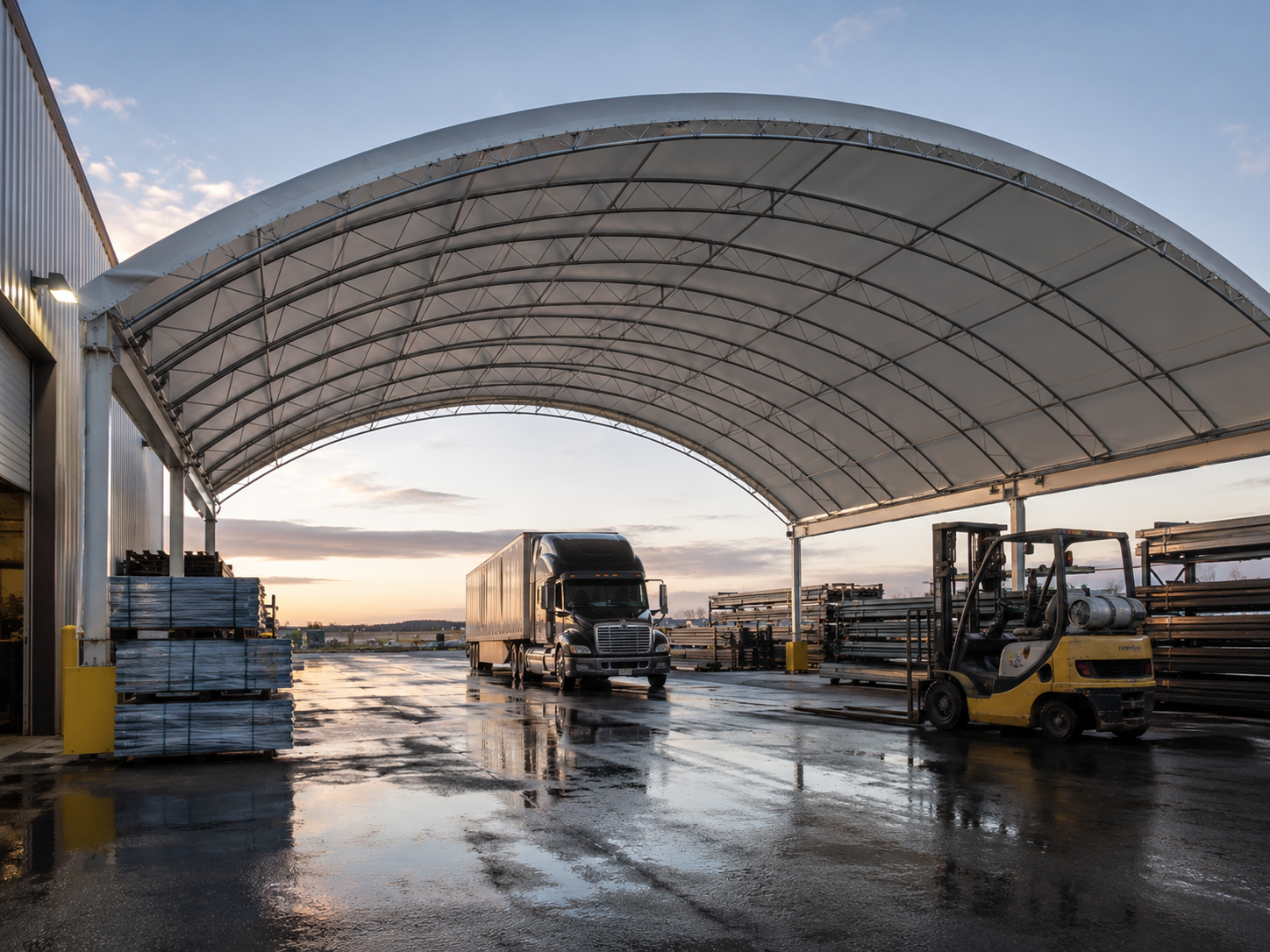 Coperture industriali ROI oriented: spazio coperto e ritorno operativo
