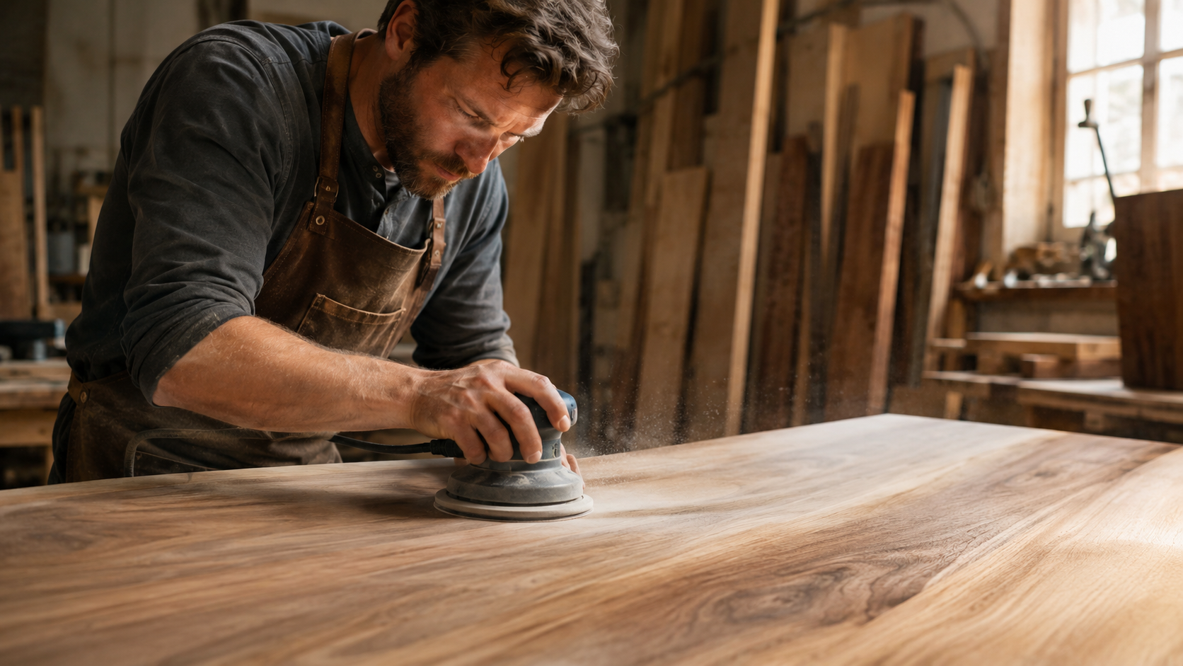 Levigatura del legno: perché incide su finitura, tatto e qualità finale