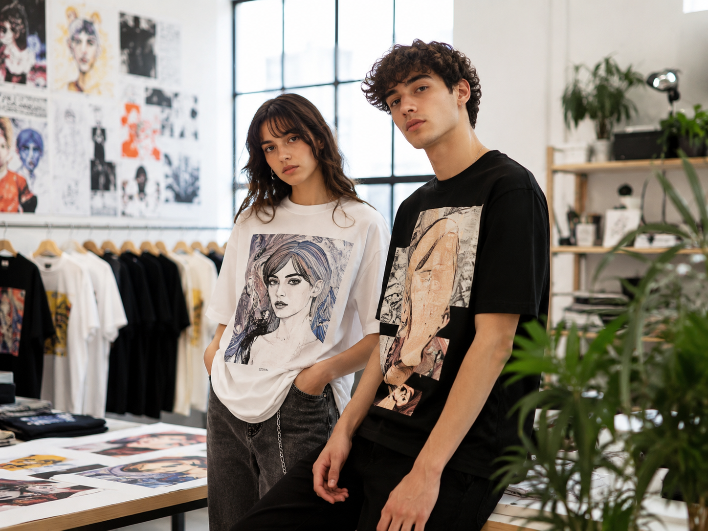 T-shirt con grafica d’autore: moda giovane e identità personale