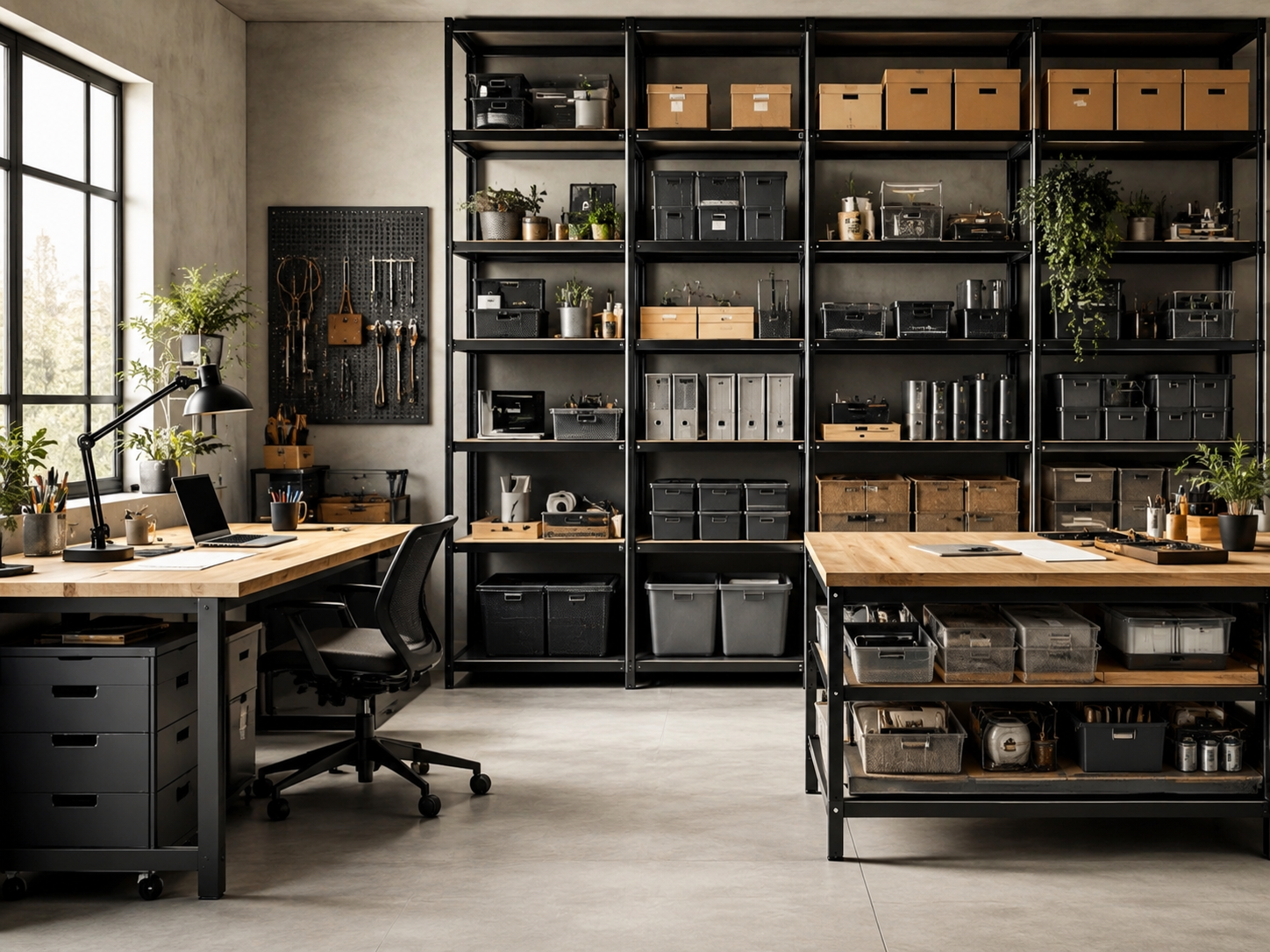 Arredo tecnico, scaffalature e spazi di lavoro: organizzare meglio casa e attività