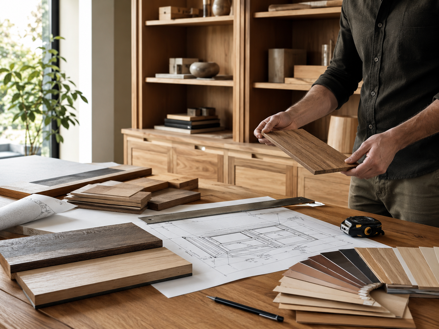 Dal rilievo alla posa: come nasce un arredo in legno su misura